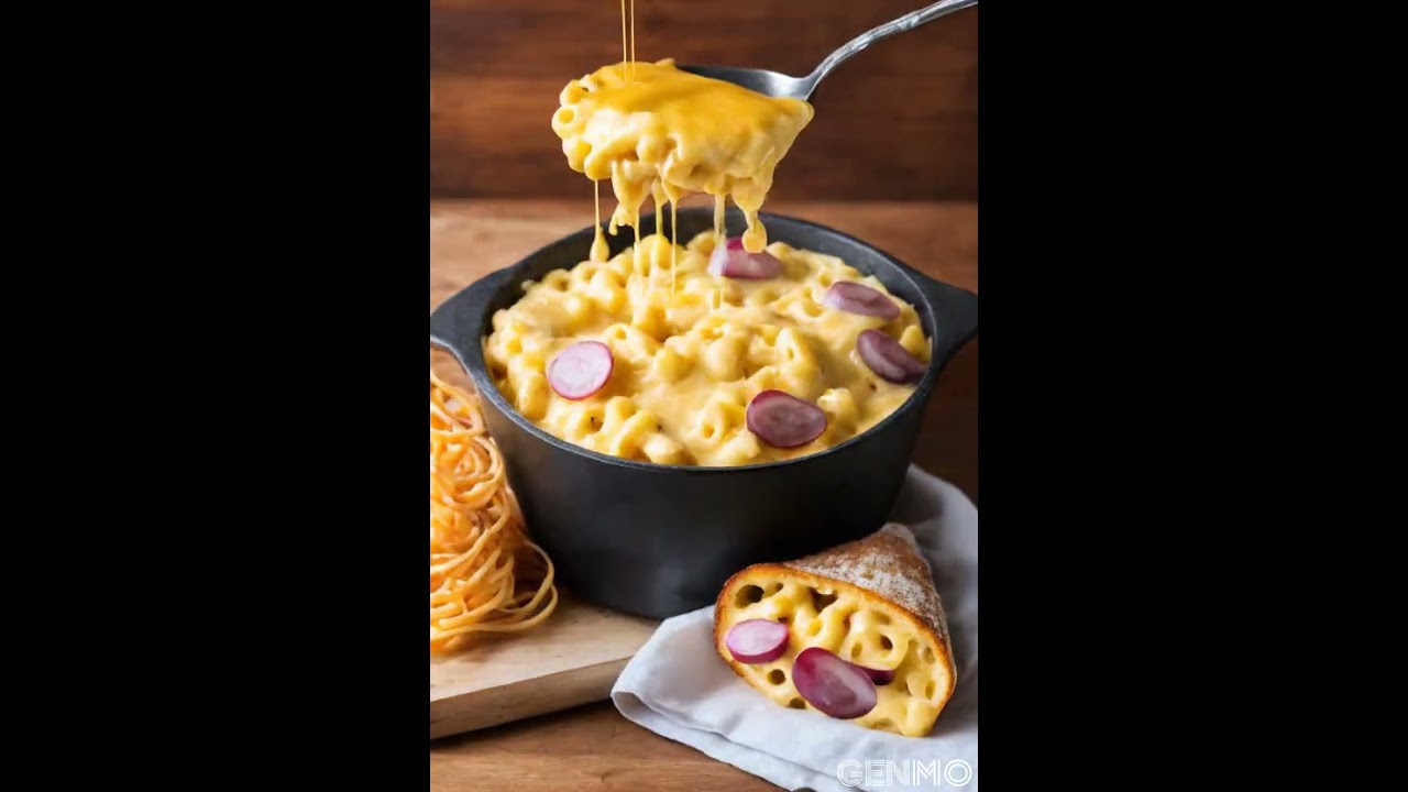 bowl of macaroni and cheese drizzled over | an art that melts food lovers 