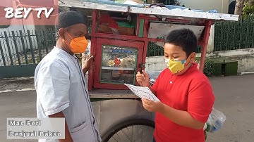 Tugas Sekolah SD Kelas 4 Sinar Indonesia || Wawancara Penjual Bakso Keliling