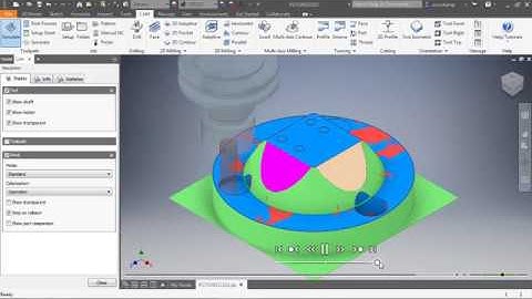 CNC 5 Axis riser adapter | Autodesk HSM simulation