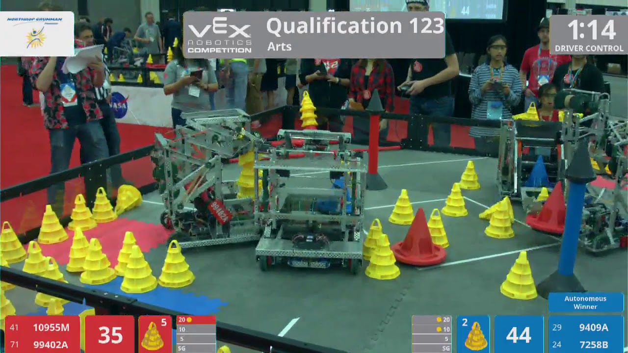 2018 VRC Arts Q123 - 10955M 99402A vs 9409A 7258B - 99 to 79