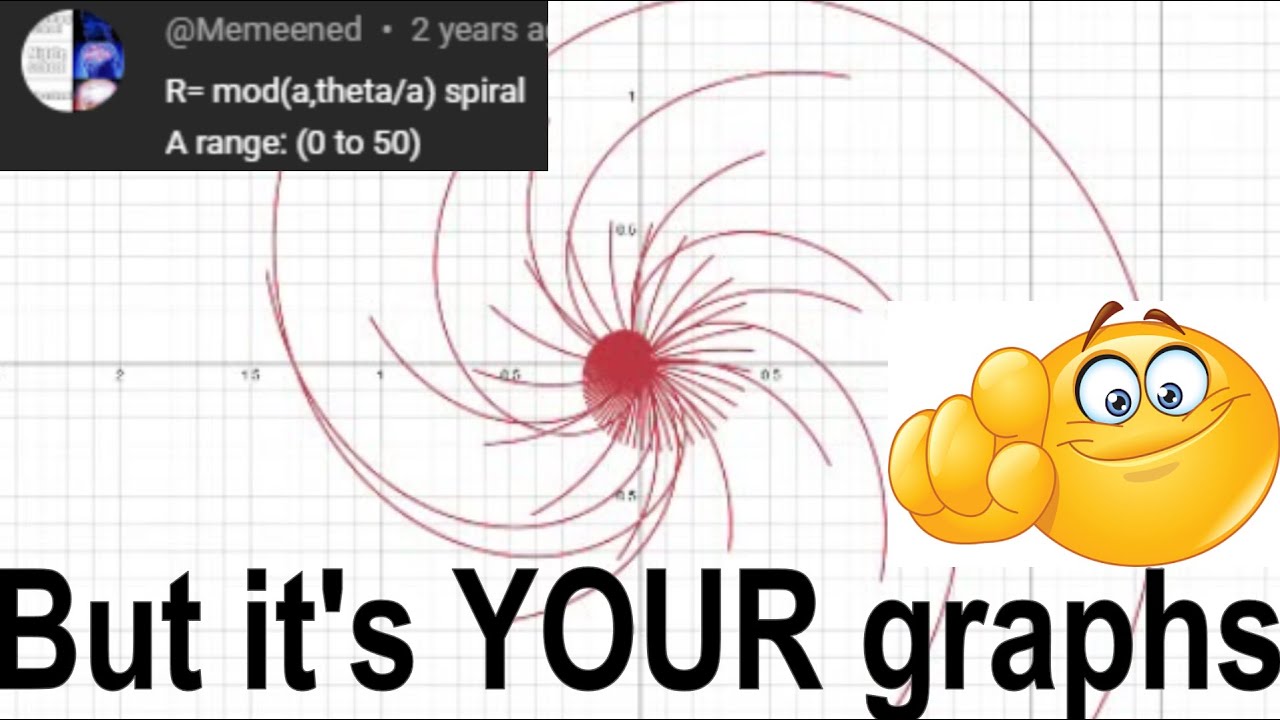 YOUR desmos graphs you commented (100K views on 1 video!!!) - YouTube