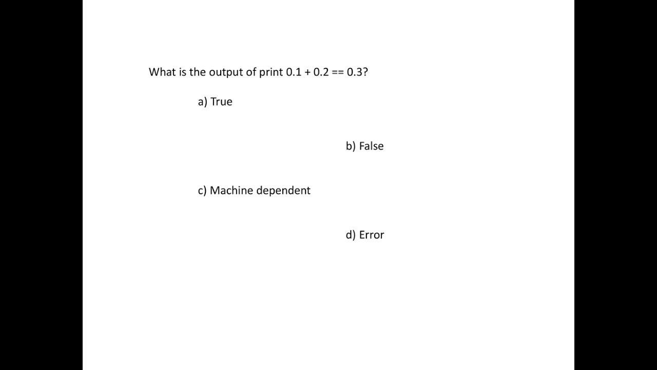 Python mcq s interview queries mcqs with explanation quiz on python 