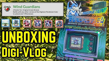 Digimon Wind Guardians Pendulum color UNBOXING! BEST Vpet Digivice for new players!