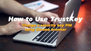 [mac] How to chage a security key PIN using Chrome browser (Eng Sub)