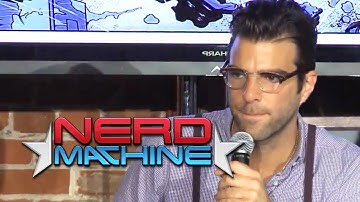 Conversation with Zachary Quinto and Friends - Nerd HQ (2011) HD - Zachary Levi