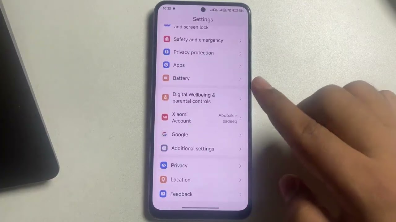 Как поделиться информацией о местоположении с оператором связи на Redmi Note 12