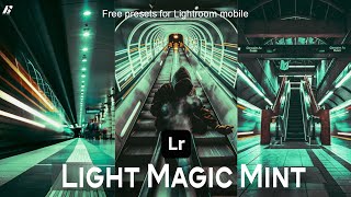 Light Magic Mint - Premium Lightroom Mobile Preset Free DNG XMP download