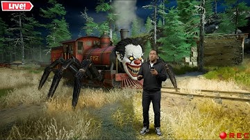 🔥LIVE Gameplay of Choo Choo Charles Spider Train Gameplay 👵☠️ #shortslive #horrorgaming