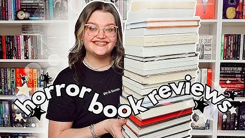 21 Horror Book Reviews 📚💀 Reading Wrap Up