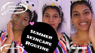 Superb!! Simple summer skincare routine ||