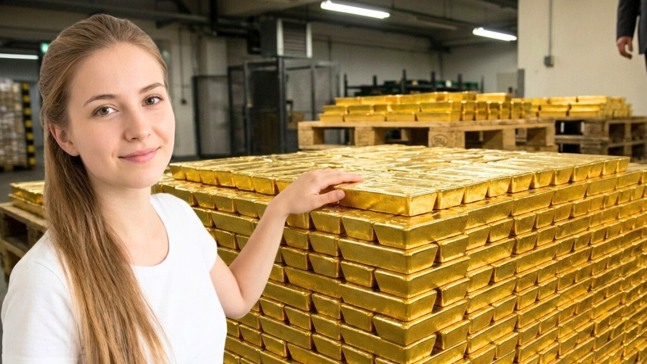 How a Single Gold Bar Worth $1,400,000 is Made From Raw Earth — Full US Factory Process