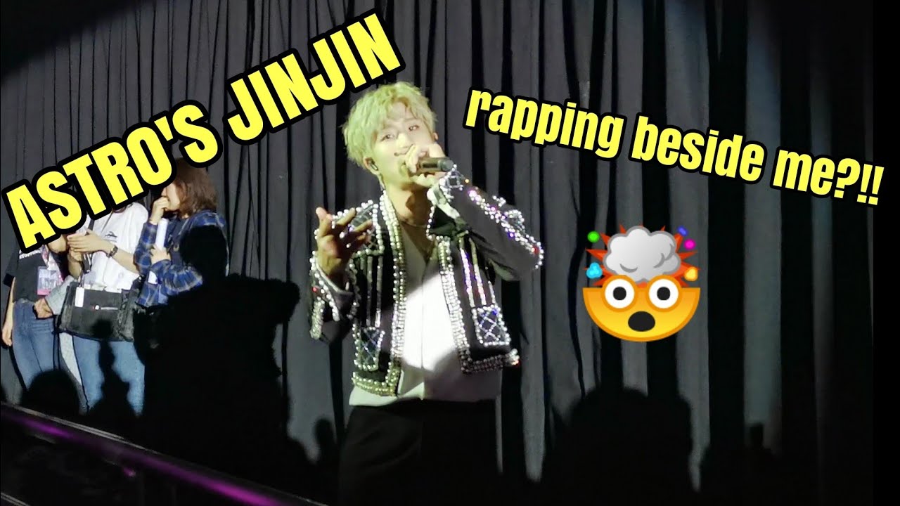 ASTRO's JinJin rapping beside me?! | ArohaYellowkies - YouTube