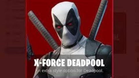 HOW TO ACTUALLY UNLOCK THE X-FORCE DEADPOOL STYLE IN FORTNITE (How To Get X-Force Deadpool)