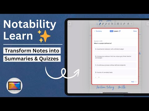 Notability Learn Transform Your Notes into Summaries & Quizzes  AI Powered Note Taking