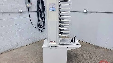 MBM FC-10 10-Bin Collator - 092922092003A