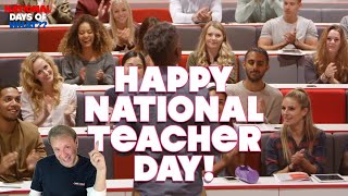 Happy National Teacher Appreciation Day | May 6th | Learnt Lessons