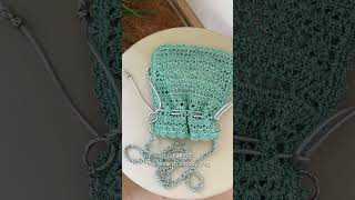 给我的好朋友一个钩了一个闪闪手机包🧶 #钩针 #crochet #casualbag #钩针编织 #bag #bagsonline #修包 #knitting #jumbobag