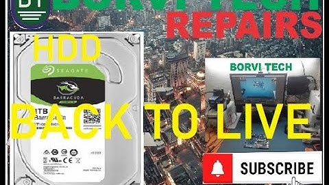 Hard drive Fixing a Dead Seagate HDD - No Power