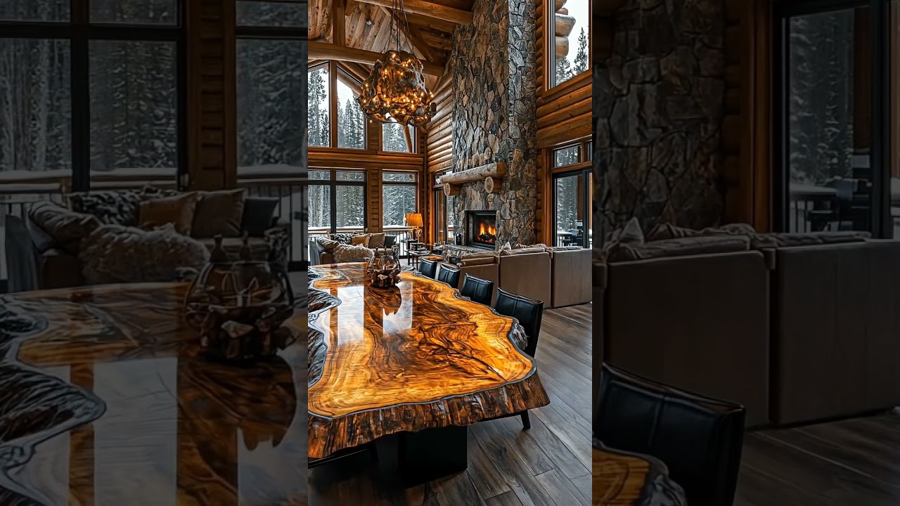 Warm Fireplace for Relaxation ❤️ 