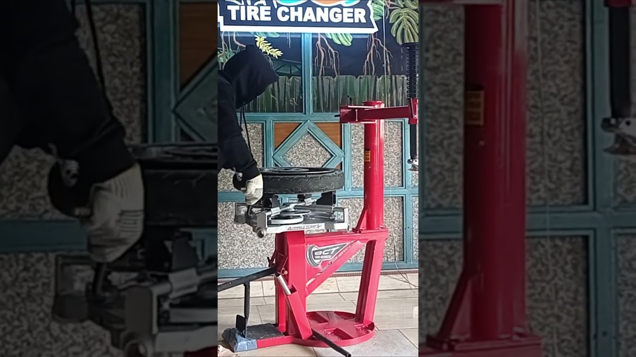 ganti ban anti ribet || bct tire changer 
