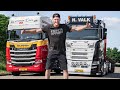 Klapperen met splinternieuwe Scania S650 van Nick Valk en krappe sokken in Utrecht!