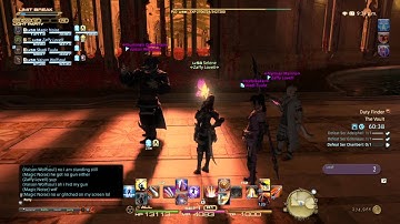 FINAL FANTASY 14 weird mech glitch