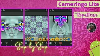 Easy Kaliedoscopic & Psychedelic (pattern) effects with Cameringo Lite  👌✔👍🎨🥳🎁🍦 screenshot 2