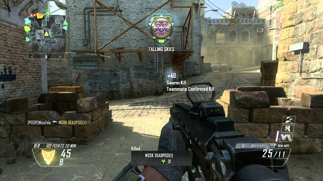 Live BO2 Nuclear Medal B W/ Delgar and MissSmoothJazz Part 1
