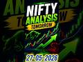 Nifty Analysis for Tomorrow 📈 | Market Direction & Key Levels