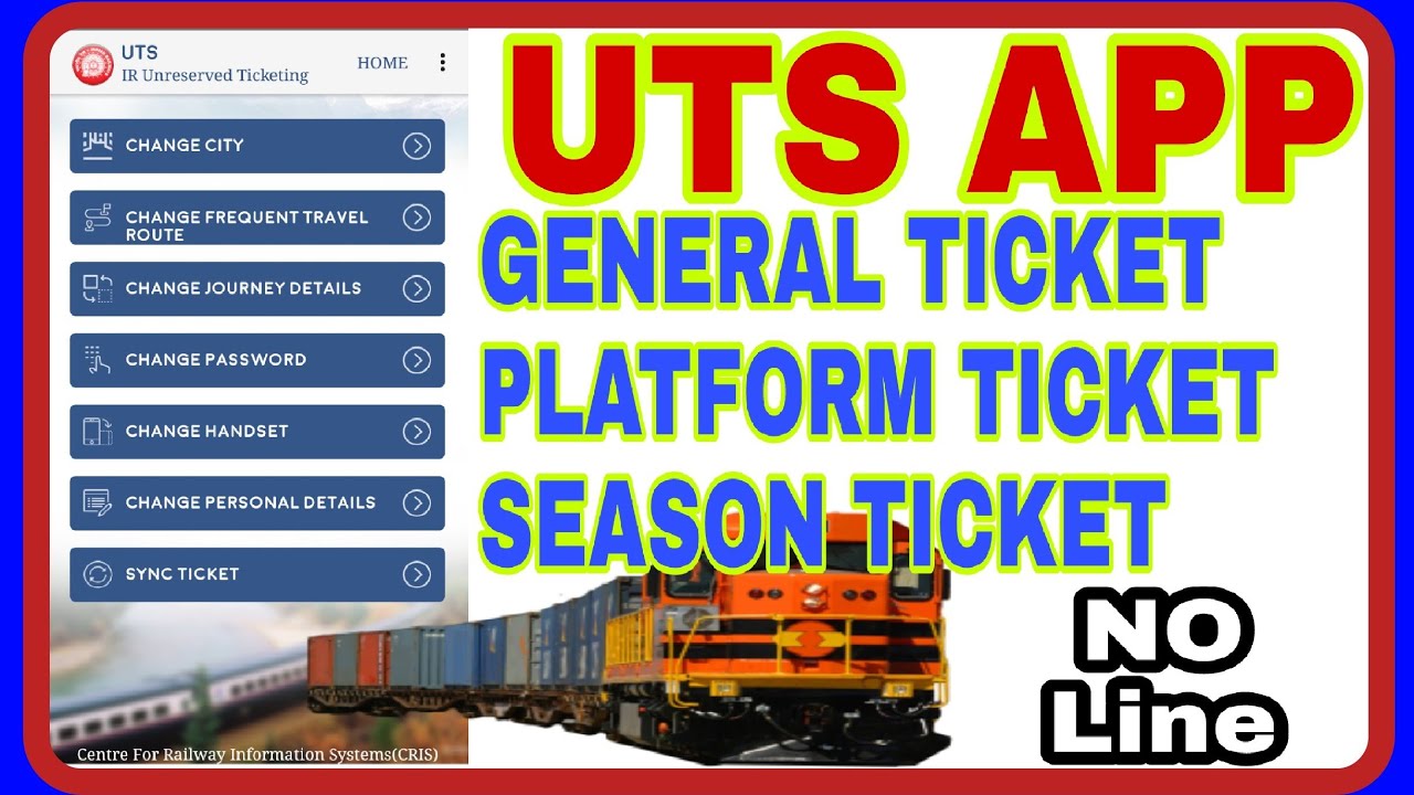 UTS BOOK GENERAL RAILWAY TICKETS SEASON TICKETS YouTube
