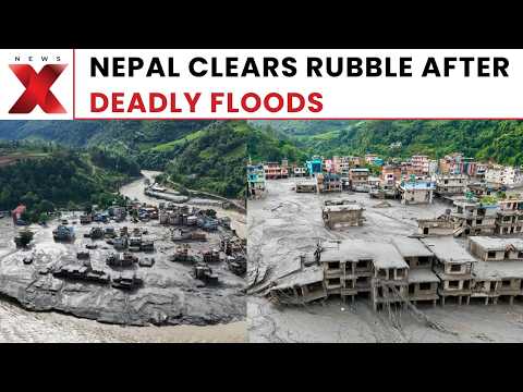 Nepal Floods: Nepal Cleanup Begins Amid Widespread Flood Destruction and Rising Death Toll | NewsX