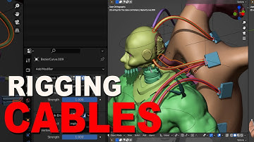 How To Rig Cables - Blender Tutorial