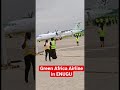 Green Africa Airline arrives ENUGU