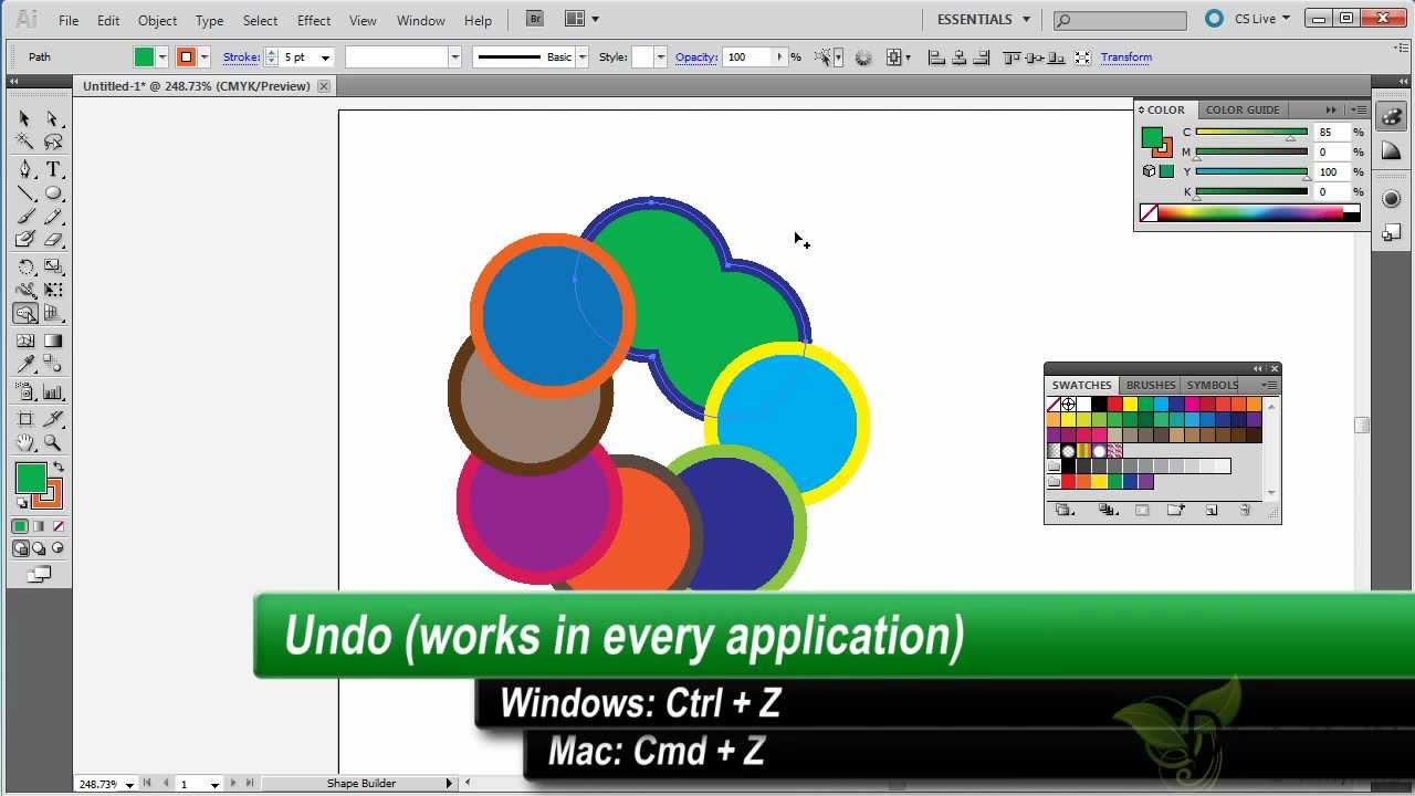 shape builder tool adobe illustrator cs5