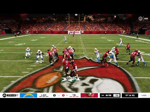 Madden NFL 27 - Los Angeles Chargers vs Tampa Bay Buccaneers - Gameplay (PS5 UHD) [4K60FPS]
