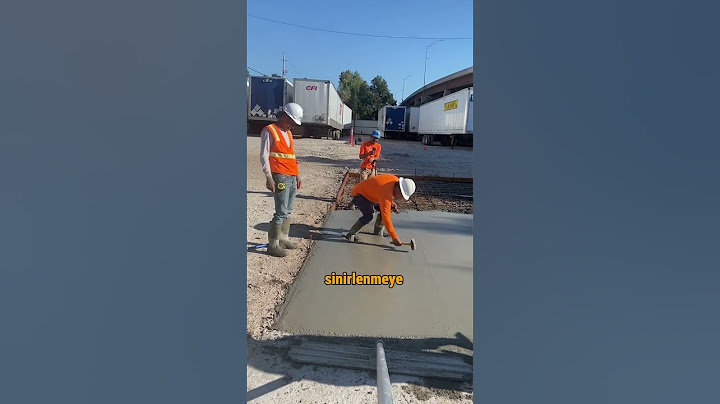 Sinirlenen İşçi ve Betonla Savaş