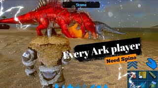 Every Ark player Need Spino // Ark survival evolved mobile // Mp Wizard gaming