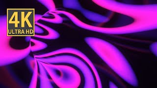 Abstract Background Video 4K Vj Loop Neon Pink Purple Metallic Tunnel Calm Screensaver Visual Asmr