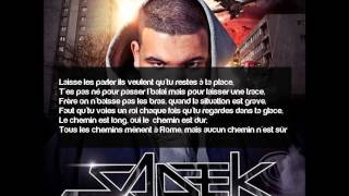 Sadek Feat. Soprano - Au bout du chemin [Paroles] HD