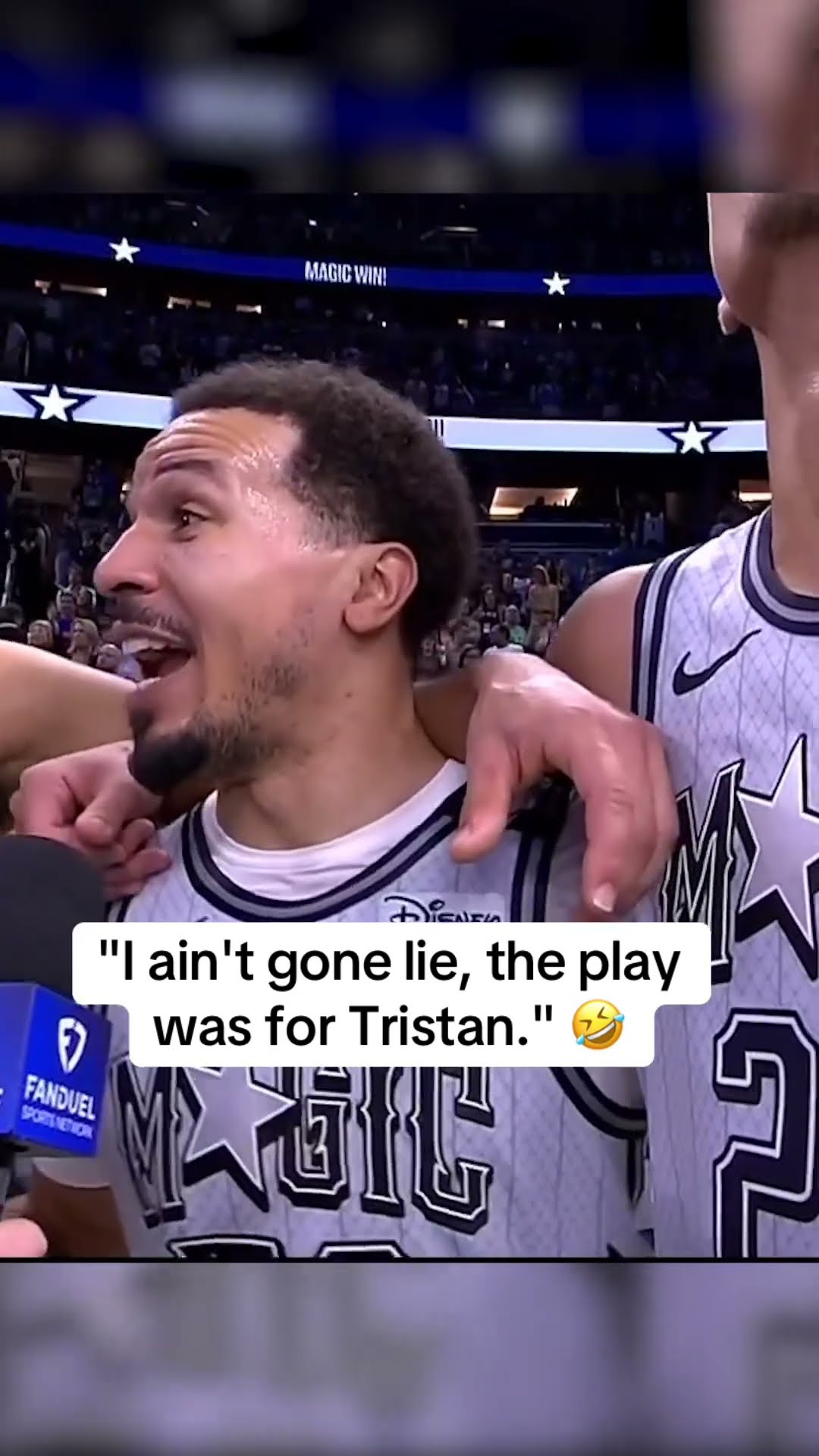 Cole Anthony kept it ? after his game winner vs. the Nets ?