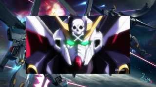 Gundam Crossbone X1 Full Cloth Proper Entrance [Animated] Gundam Build Fighters