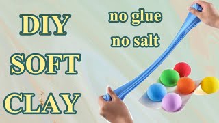 How to make SOFT CLAY at home easy | Homemade play dough | How to make soft clay at home |Homemade screenshot 4