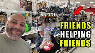 FRIENDS HELPING FRIENDS!!! Toy Hunting and Finding Friends Figures!!!