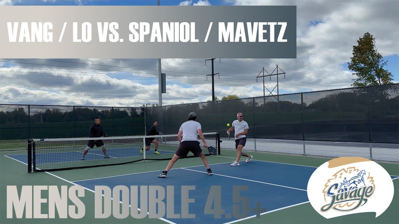 MN City of Savage Pickleball Tournament: Mens Double 4.5+