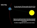 P7 - Solar, Sidereal & Lunar day