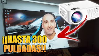 ¡JUEGA Y VE TUS VÍDEOS A 300 PULGADAS CON ESTE PROYECTOR ECONÓMICO! // ANÁLISIS BOMAKER PROJECTOR C9