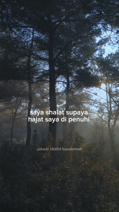 Sempatkan Sholat Duha Di Awal Pagi-USTADZ KHALID BASALAMAH