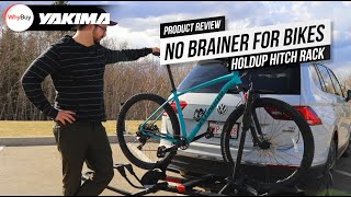 Yakima HoldUp bike rack works perfectly for SUV hitch mounts