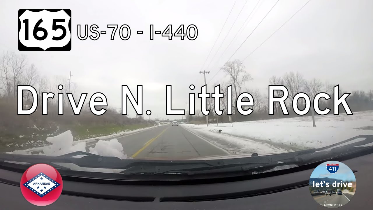 US Highway 165 - US Highway 70 - Interstate 440 - Arkansas | Drive America's Highways 🚙