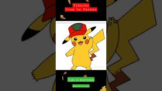 Pikachu Draw by Python Programming || Python Code by Abhi || Ab.k Project's